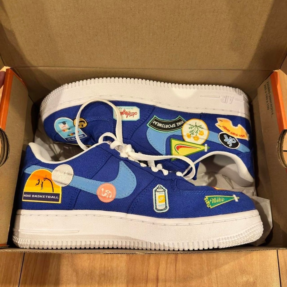Nike Air Force 1 '07 Anniversary Edition Patched Up Sneakers